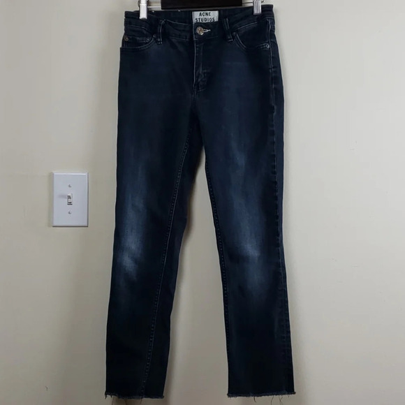 Acne Studios Cropped Skinny Jeans - Picture 1 of 15